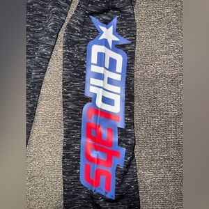 Cropped Scrunch Butt Black/Grey EHPLabs Pro Athlete Leggings XS So stretchy